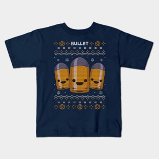 Bullets Christmas Kids T-Shirt